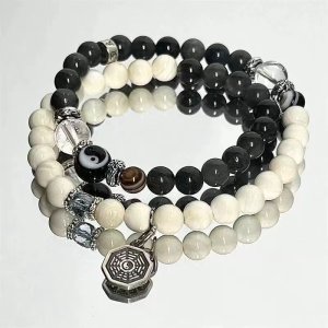 Chinese Tai Chi Bagua Bracelet (Open by a Senior Taoist Master)